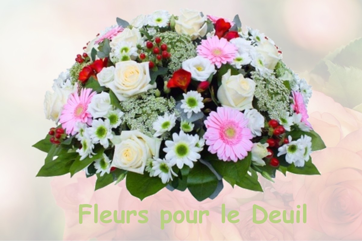 fleurs deuil SOUILLY